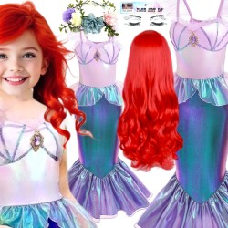 Kostium Syrenki z Peruką i...