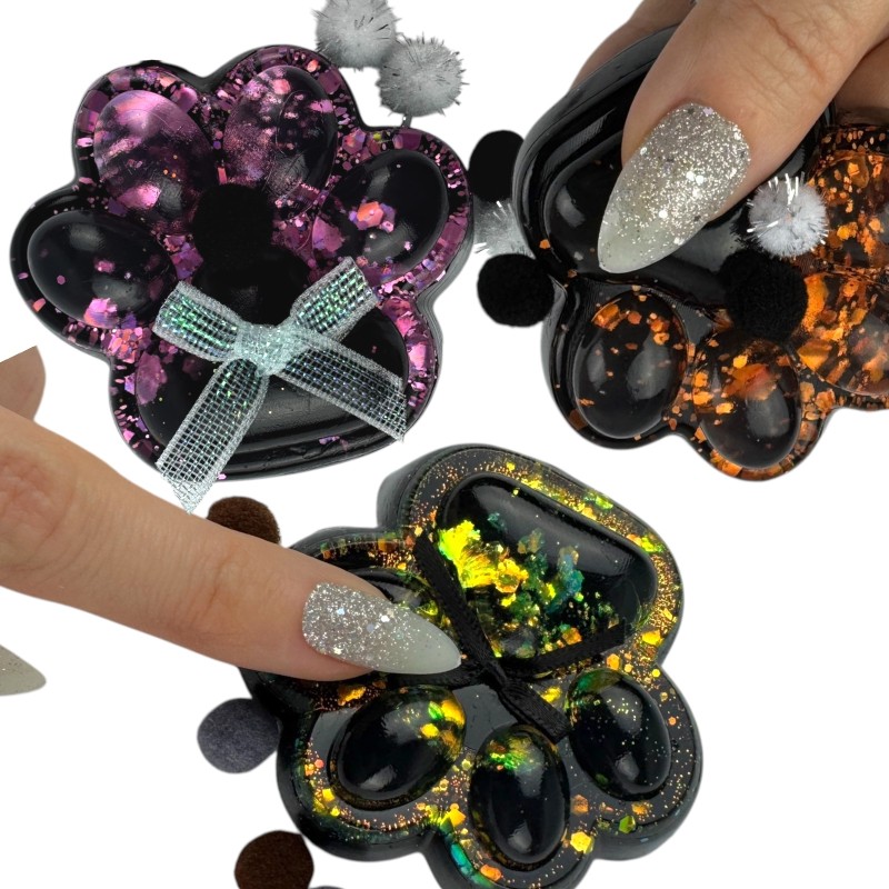 Zestaw Strój Kotka różdżka kryształki + Taba kocia łapka