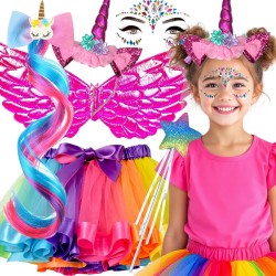 Strój jednorożca z tęczową...