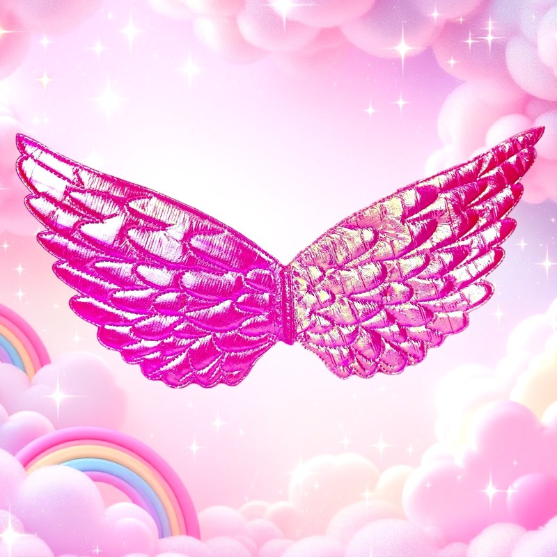 Magiczny Strój Jednorożec Duży Zestaw z Tutu skrzydełka różdżka