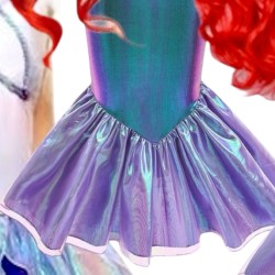 Kostium Syrenki z Peruką i Akcesoriami Bajkowy Zestaw