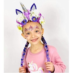 Zestaw Strój Pegaz - magiczny zestaw Jednorożec Tutu Biżuteria