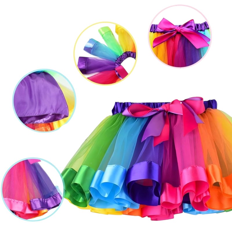 Zestaw Strój Pegaz - magiczny zestaw Jednorożec Tutu Biżuteria