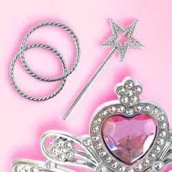 Zestaw Strój Pegaz - magiczny zestaw Jednorożec Tutu Biżuteria