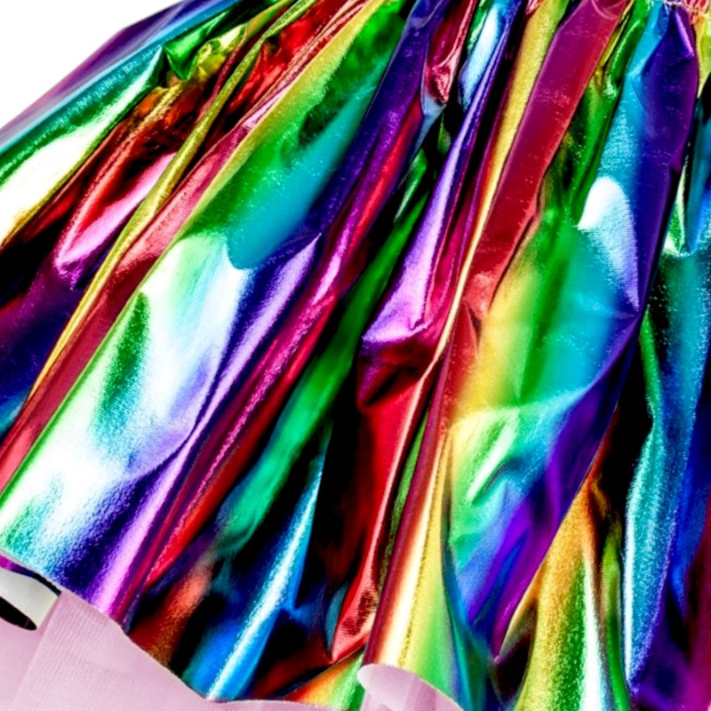 Strój Jednorożec Tęczowa Spódnica Skrzydła Pegaz Opaska