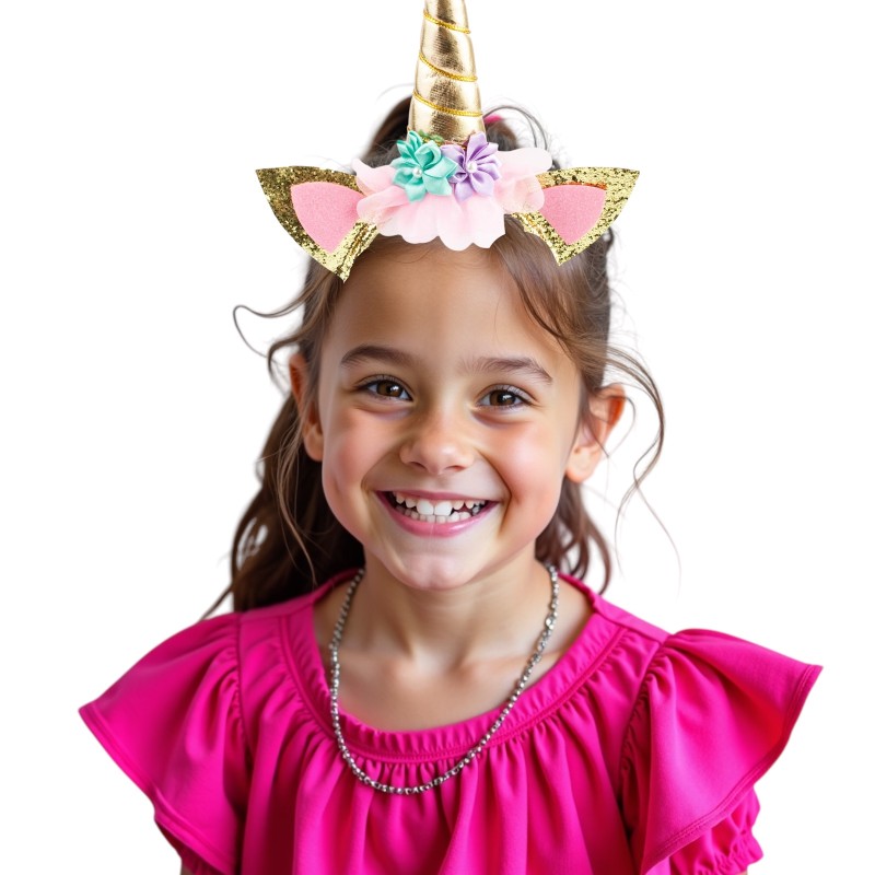 Strój Jednorożec Tęczowa Spódnica Skrzydła Pegaz Opaska