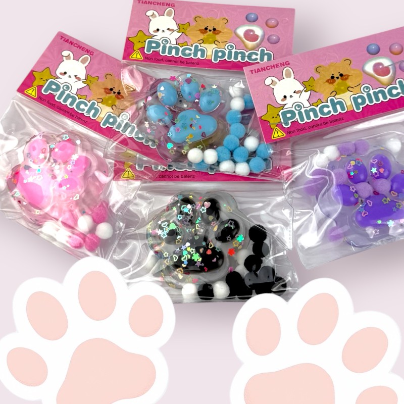 Gniotek Kocia łapka Cat Pow Taba Squishy z LED