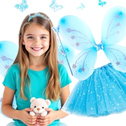 Strój Niebieski Motylek...