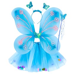 Niebieski Motylek Strój...