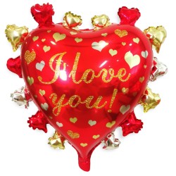 Duży Balon Foliowy Serce z...