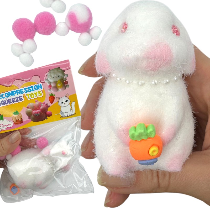 Gniotek Taba Squishy Zając z marchewką