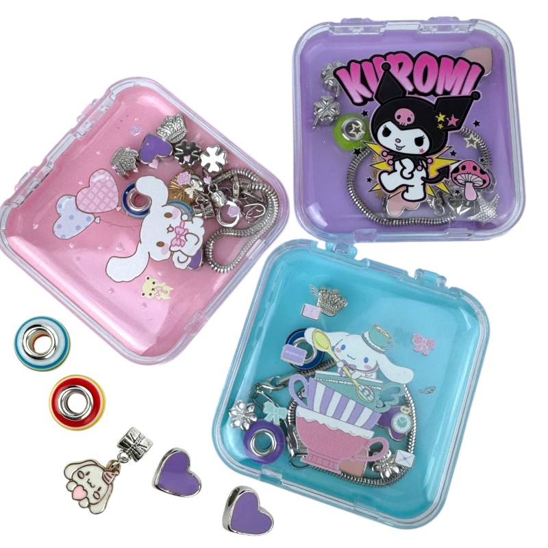 Przebranie Diabełek KUROMI Fioletowy Anime LED