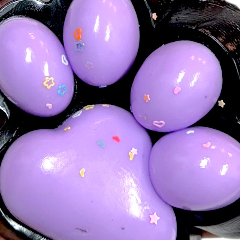 Gniotek Kocia Łapka Jumbo Fioletowa