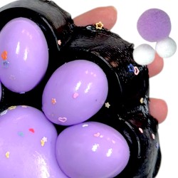 Gniotek Kocia Łapka Jumbo Fioletowa