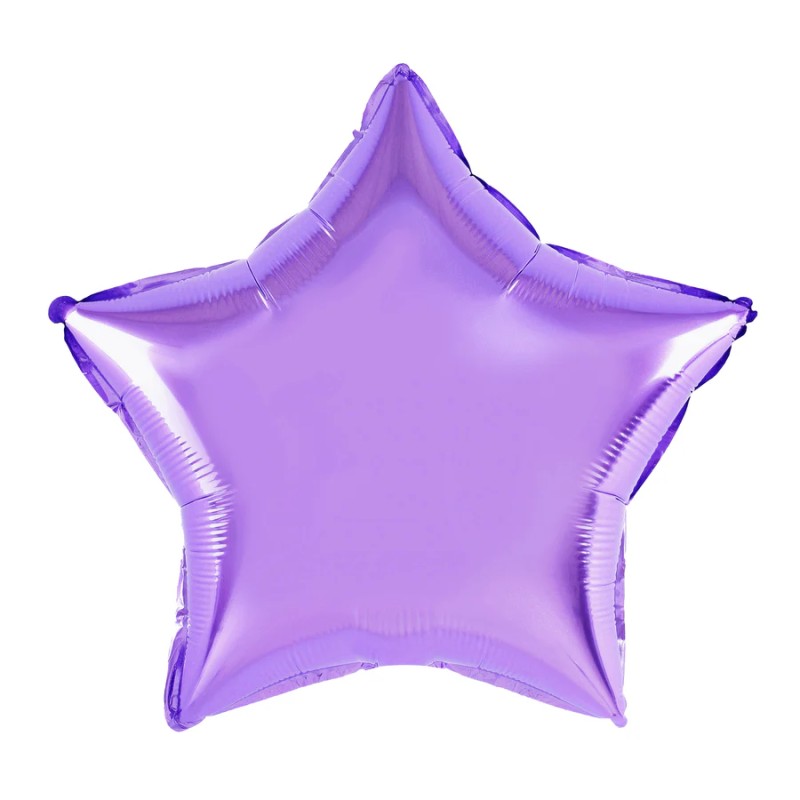 Balon Foliowy Gwiazda Fioletowa 45cm