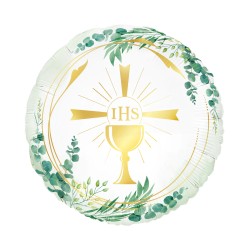 Balon foliowy okrągły Kielich IHS 45cm
