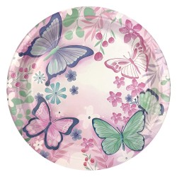 Talerzyki papierowe Motylek...