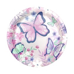 Talerzyki papierowe Motylek...