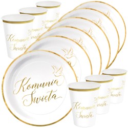 Zestaw Papierowych Naczyń...