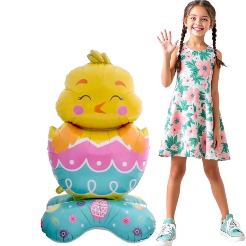 Balon foliowy Kurczaczek Posanka Kurczak Jajeczko