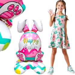 Balon foliowy Pisanja Króliczek Zajączek