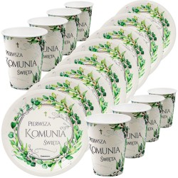 Zestaw Naczyń Papierowych...