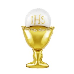 Zestaw balonów na komunię IHS