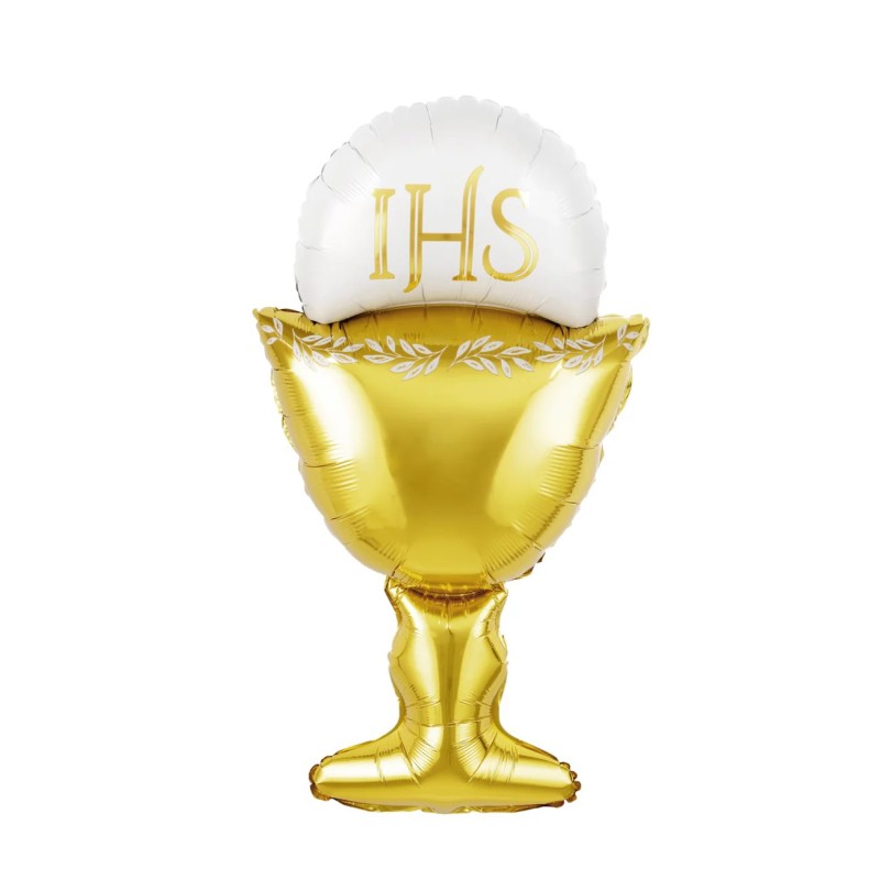 Zestaw balonów na komunię IHS