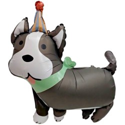 Balon foliowy pies dog 66x59cm