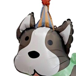 Balon foliowy pies dog 66x59cm