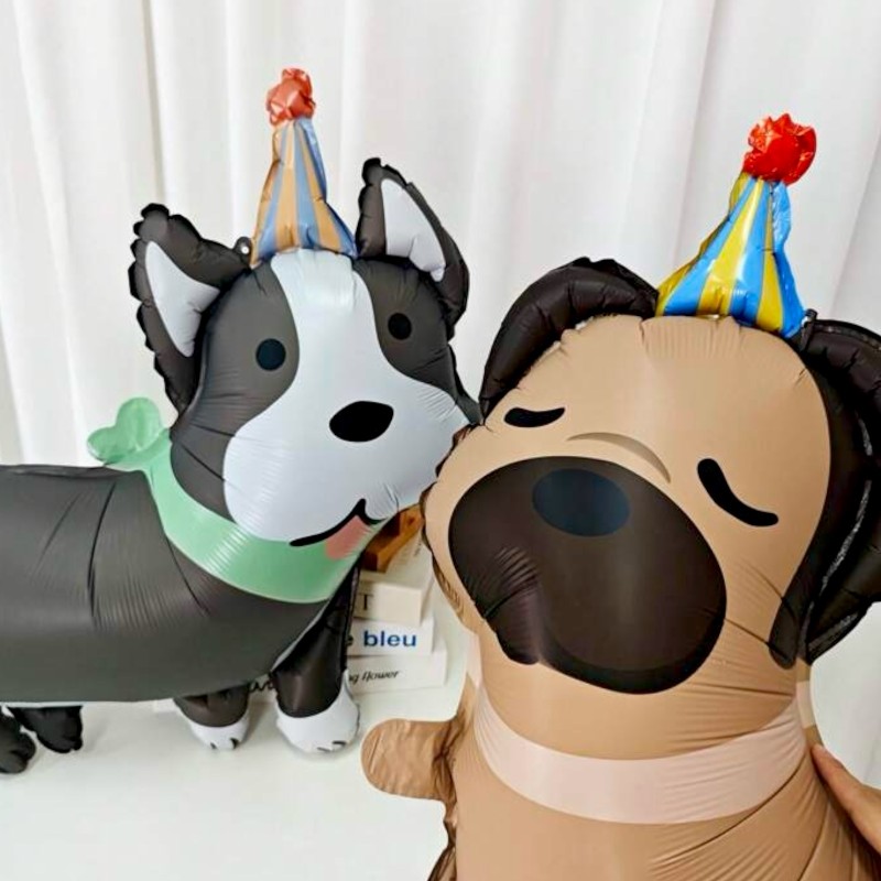 Balon foliowy pies dog 66x59cm