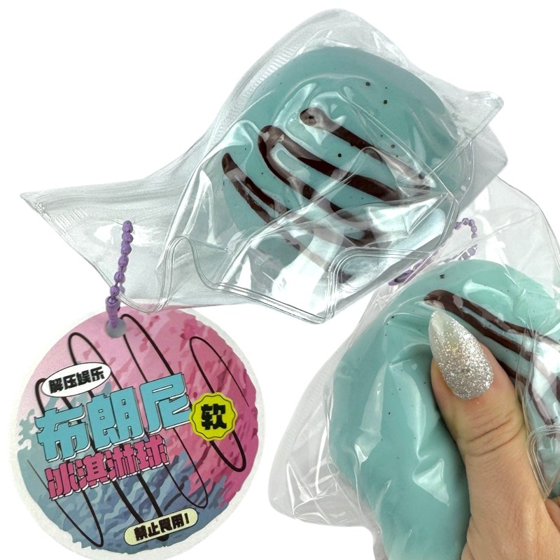 Gniotek Squishy Ciastko Pączek Mochi Fidget