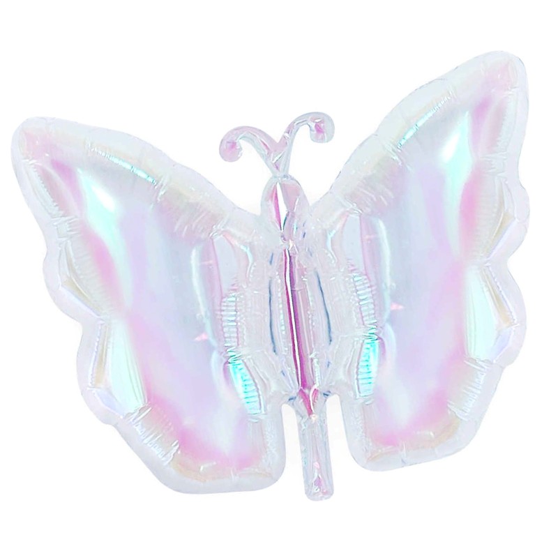 Balon foliowy Duży Holograficzny motyl 74 cm Holo