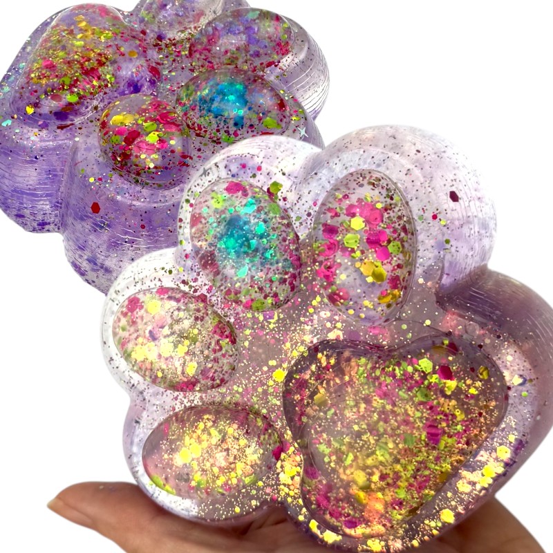 Gniotek Żelowa Kocia Łapka Jumbo Galaxy Taba Squishy