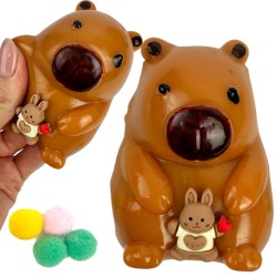 Gniotek Taba Mochi Słodka Kapibara Squishy Kawaii IS