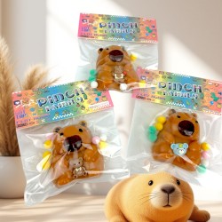 Gniotek Taba Mochi Słodka Kapibara Squishy Kawaii IS