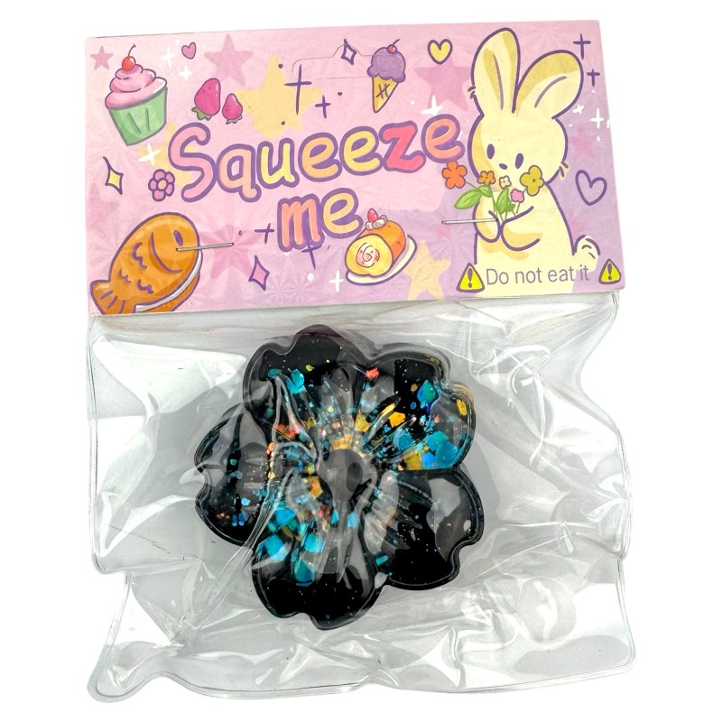 Gniotek Taba Squishy Kwiatek 6x6 cm wrażenia sensoryczne