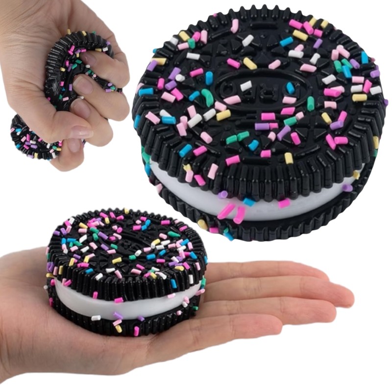 Gniotek Squishy sensoryczny Ciasteczko z Posypką oreo
