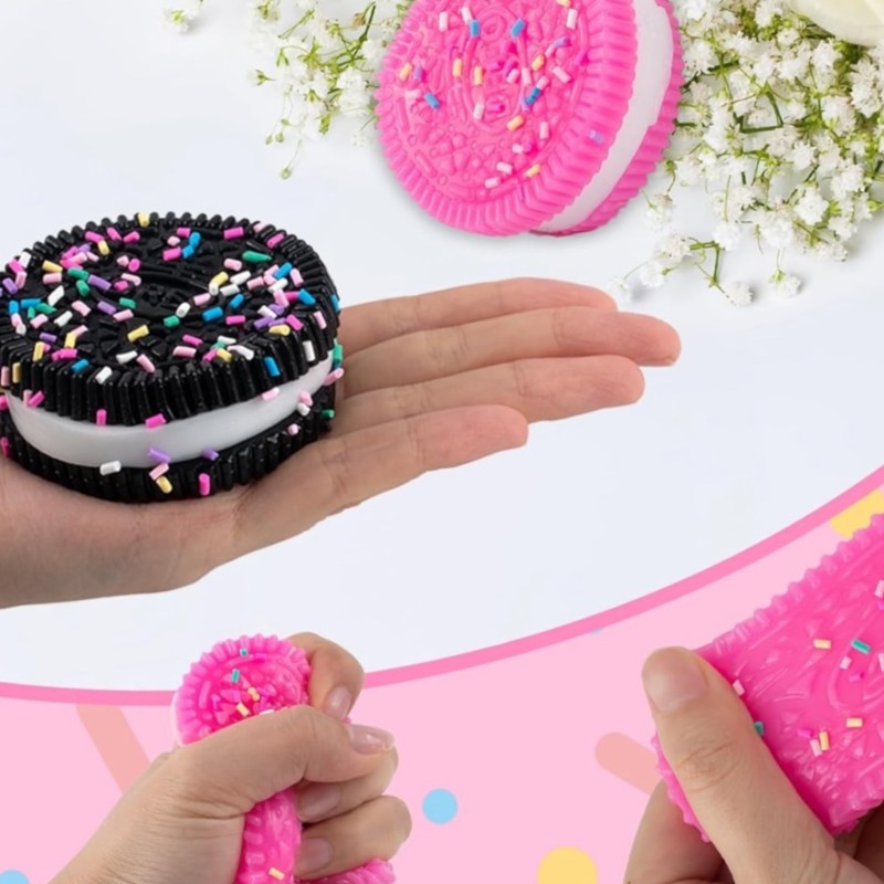 Gniotek Squishy sensoryczny Ciasteczko z Posypką oreo