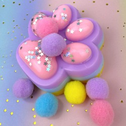 Gniotek Kocia łapka Kotka Pastel Shimmer