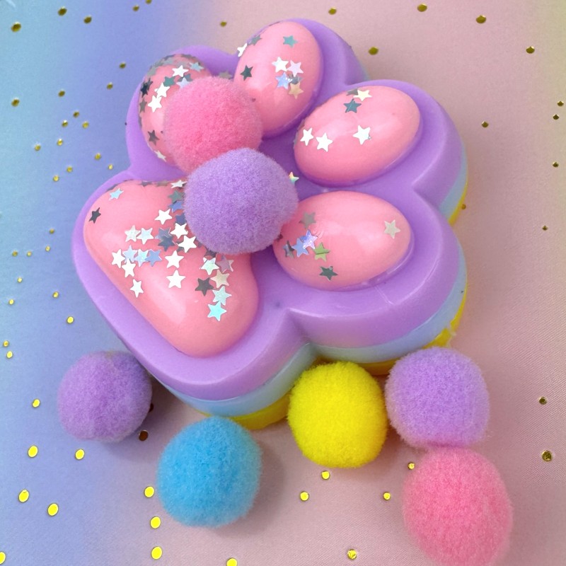 Gniotek Kocia łapka Kotka Pastel Shimmer