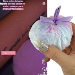 Glitter Perłowa Kula Rozświetlacz Brokatowy Pył 10g