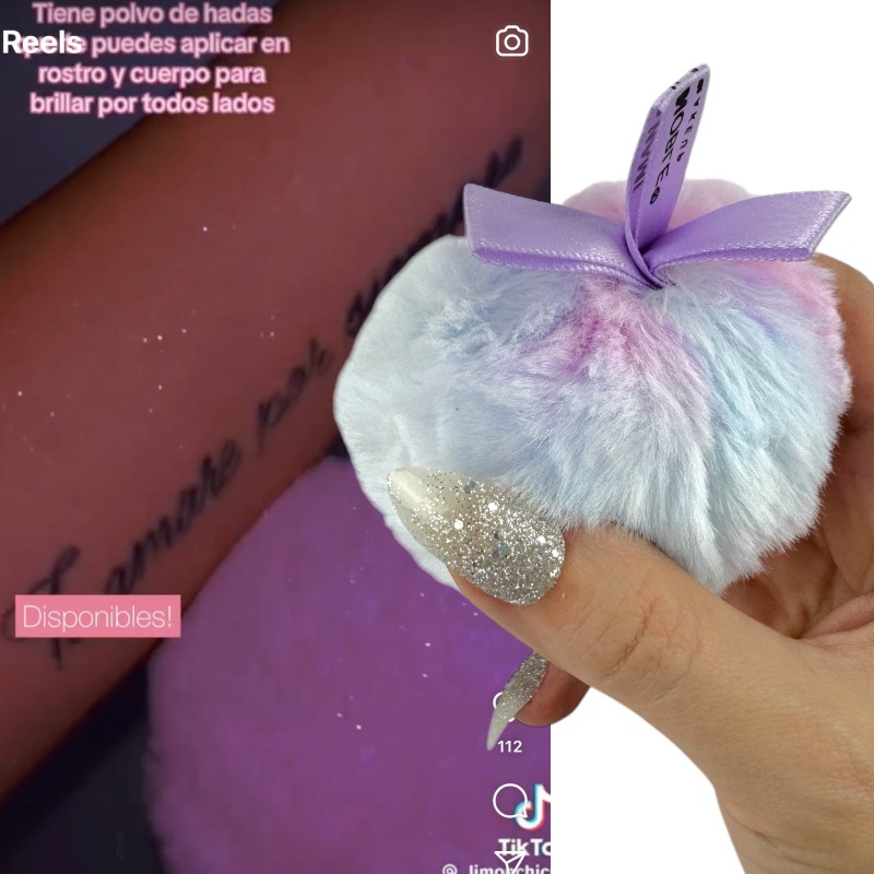 Glitter Perłowa Kula Rozświetlacz Brokatowy Pył 10g