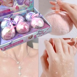 Glitter Perłowa Kula Rozświetlacz Brokatowy Pył 10g
