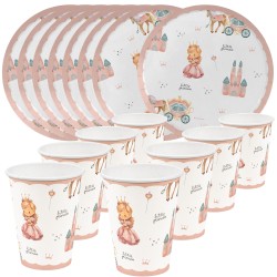 Zestaw talerzyki i kubeczki...