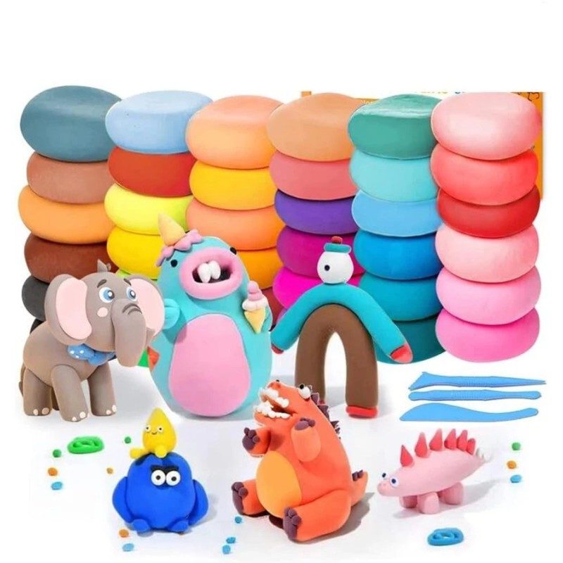 Slime PIANKA Piankolina SuperClay - 24 sztuki