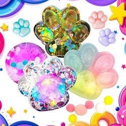 Zestaw Zabawek Gniotków Kocia Łapka Squishy Prezent