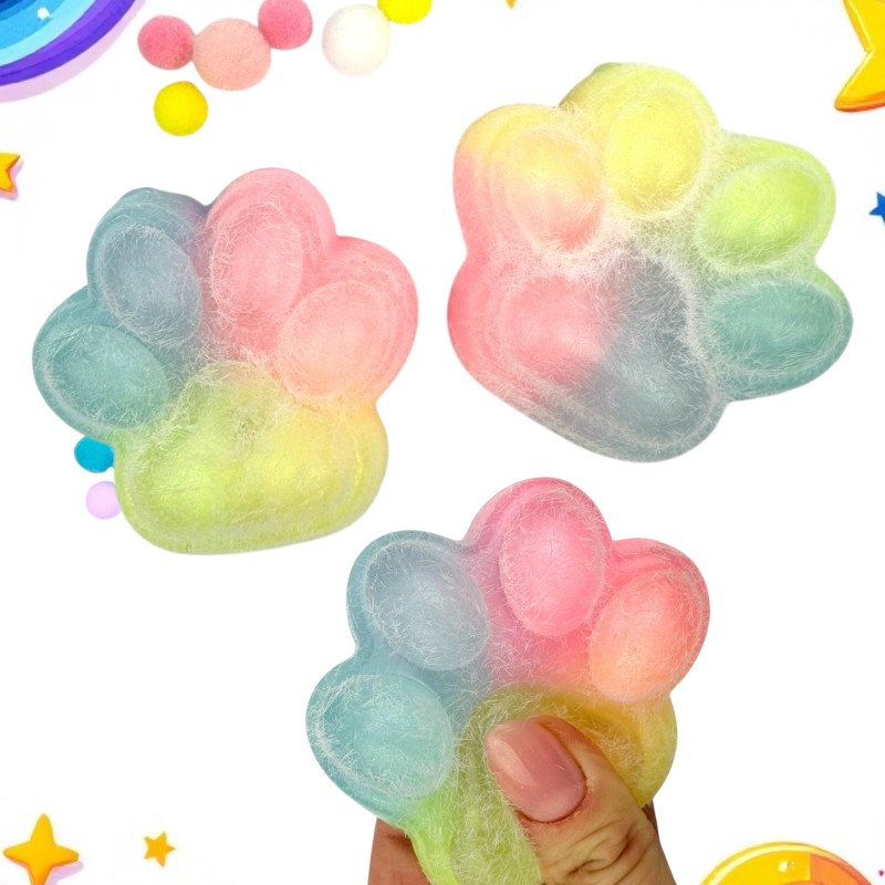 Zestaw Zabawek Gniotków Kocia Łapka Squishy Prezent