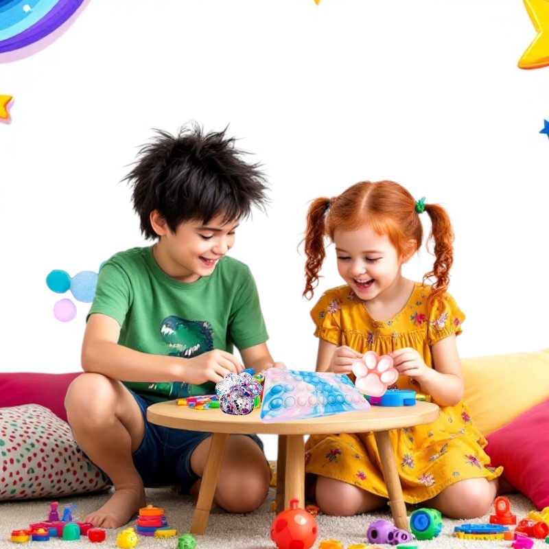 Zestaw Zabawek Gniotków Kocia Łapka Squishy Prezent