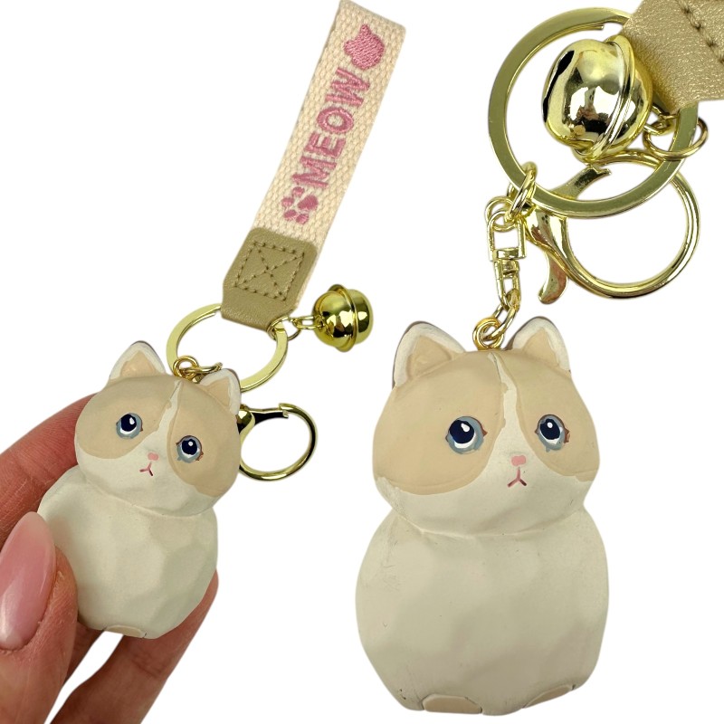 Brelok Kot z Dzwoneczkiem MEOW